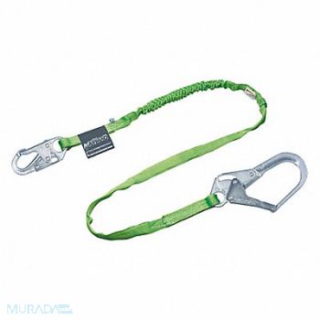 HONEYWELL MILLER Shock-Absorbing Lanyard Green, 1XER8