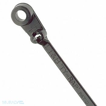 TY-RAP Cable Tie Mnt 5.9 in Black PK1000, 1XFV1