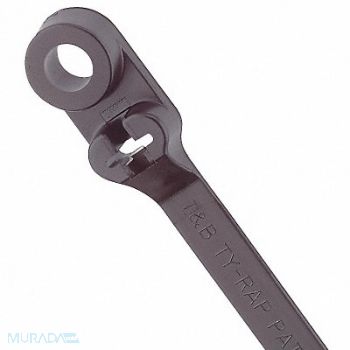 TY-RAP Cable Tie Mountable 14 in Black PK500, 1XFV5