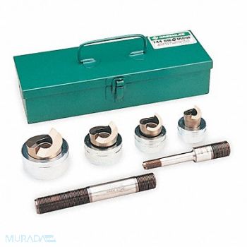 GREENLEE Hydraulic Punch Driver Set 10 ga. SS, 1XGB7
