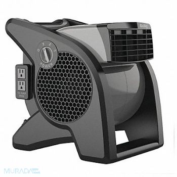 AIR KING Portable Blower Fan 120V 350 cfm Gray, 1XGG3