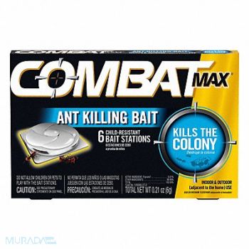 COMBAT Ant Killer Indoor and Outdoor PK72, 1XGT8