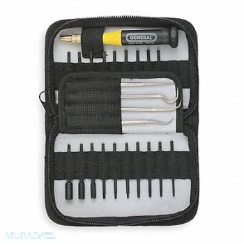 ULTRATECH Multi-Bit Screwdriver NumBits 19, 1XHR2