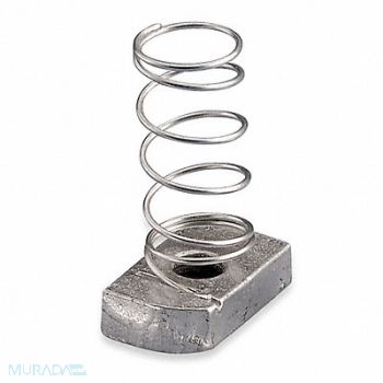 NVENT CADDY Channel Nut With Spring 1/2-13 In Steel, 1XJP6