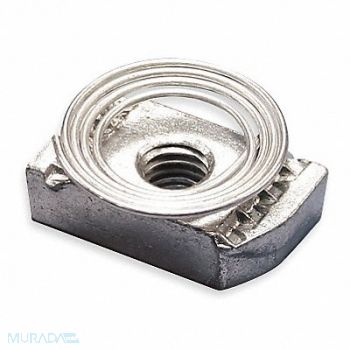 NVENT CADDY Channel Nut w/ Top Spring 3/8-16 In, 1XJR2