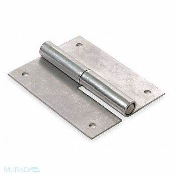 GRAINGER APPROVED Lift-Off Hinge Natural 2-1/2 x 2 In., 1XMG7