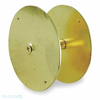 GRAINGER APPROVED Cylinder Hole Cover Brass O.D. 2 5/8 In, 1XMU7