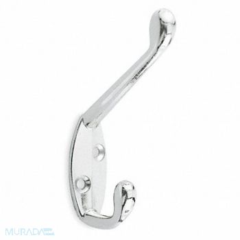 GRAINGER APPROVED Single Point Hook Chrome, 1XNE4