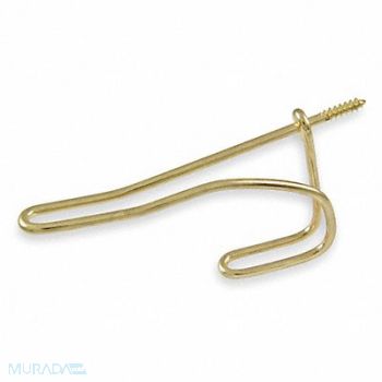GRAINGER APPROVED Double Point Double Point Hook Brass, 1XNF4