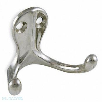 GRAINGER APPROVED Double Point Hook Nickel, 1XNF5