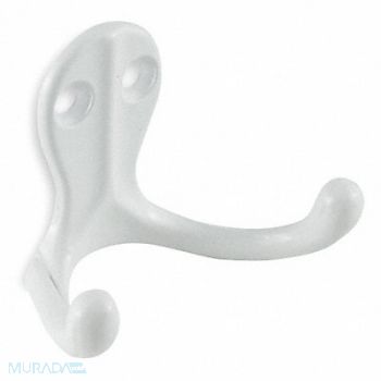 GRAINGER APPROVED Double Point Hook White, 1XNF6