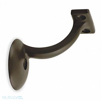 GRAINGER APPROVED Handrail Bracket Bronze Single Screw, 1XNJ5