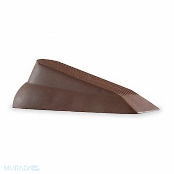 GRAINGER APPROVED Door Wedge Brown 4-3/4 L., 1XNN7