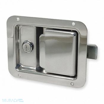 GRAINGER APPROVED Paddle Latch Passivated 5-1/2 in W, 1XPC4