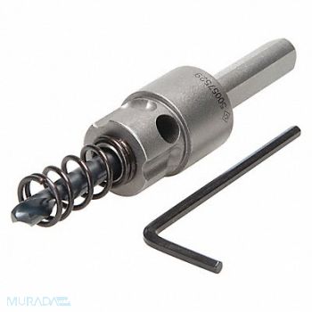 GREENLEE Quick Change Arbor 1/4 Dia x 2 1/2 In L, 1XRN5