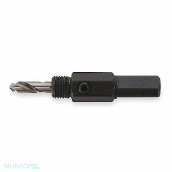 GREENLEE Small Hole Cutter Arbor 3/16 x 1 1/2 In, 1XRP7