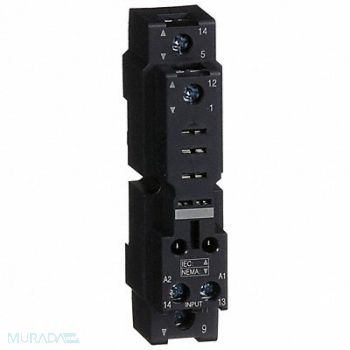 SCHNEIDER Relay Socket Standard Square 5 Pin 16A, 1YAA8