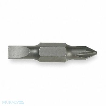 KLEIN TOOLS Insert Bit SAE 1/4 Hex #1/3/16 PK2, 1YBT1