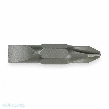 KLEIN TOOLS Insert Bit SAE 1/4 Hex #2/1/4 PK2, 1YBT2