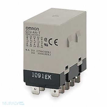 OMRON H8125 Enclosed Power Relay 10Pin 240VAC 3PST, 1YCJ8