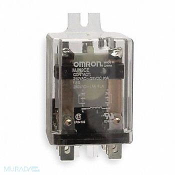 OMRON H8099 Enclosed Power Relay DPDT 20A 240VAC, 1YCV9