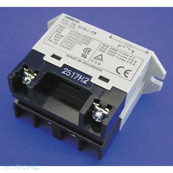 OMRON H8133 Enclosed Power Relay 4 Pin 24VDC SPST-NO, 1YCX2