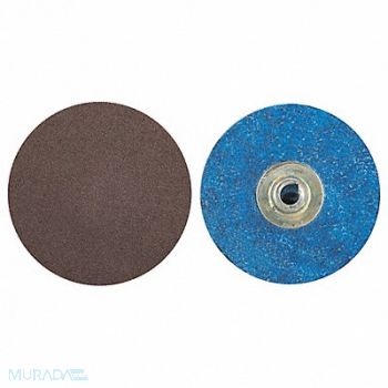 NORTON J0817 Quick-Change Sand Disc 2 in Dia TS PK100, 1YFL3