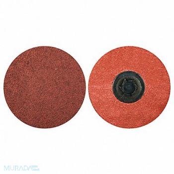 MERIT J0775 Quick-Change Sand Disc 3 in Dia TP PK50, 1YFV3