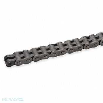 TSUBAKI Leaf Chain BL8 Steel 1 Pitch 10 ft., 1YGX2