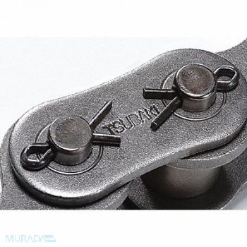 TSUBAKI Connecting Link SS Riveted 1 25/64 in, 1YKW9