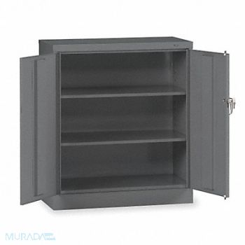 TENNSCO Storage Cabinet 42 x36 x18 MdGry 2Shlv, 1YMC7