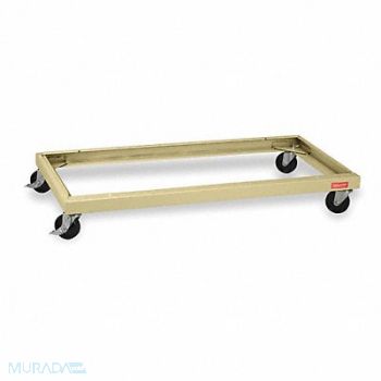 TENNSCO Caster Kit 48 in W x 24 in D Sand, 1YMD9