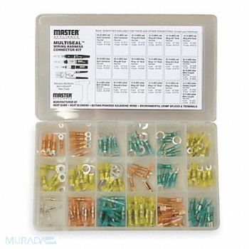 MASTER APPLIANCE Conn Asmt Kit Al/Cu PO 24 AWG 10 AWG, 1YML2