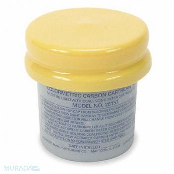 JUSTRITE Carbon Filter Replacement Poly PK3, 1YNL1