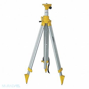 JOHNSON Adj Elevating Tripod Aluminum 118 1/8 In, 1YRT6