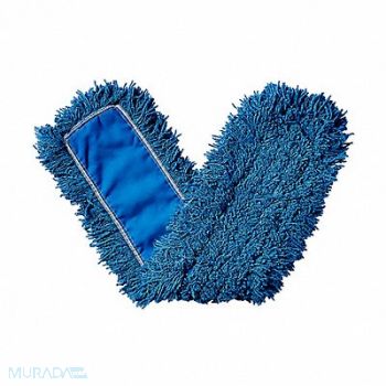 RUBBERMAID COMMERCIAL PRODUCTS Dust Mop Blue Synthetic, 1YVC1