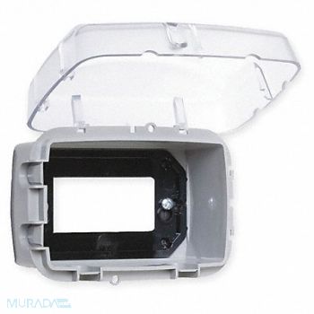 INTERMATIC While In Use Weatherproof Cover Clear, 1YVX3