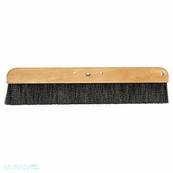 TOUGH GUY Cement Finishing Brush Black 24 In, 1YXC8