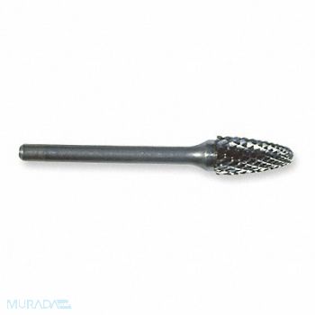 WIDIA METAL REMOVAL Carbide Bur Round Nose Tree 3/4 Dbl Ct, 6KJN8