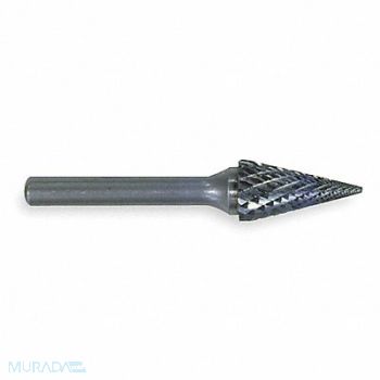 WIDIA METAL REMOVAL Carbide Bur Pointed Tree 3/8 Double Cut, 6KJP1