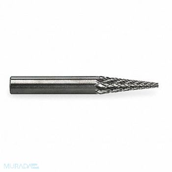 WIDIA METAL REMOVAL Carbide Bur Pointed Cone 1/4 Double Cut, 2RPV8