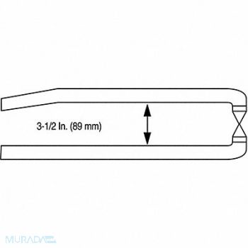 MILLER ELECTRIC 6in MILLER Air-Cooled Spot Welding Tong, 1Z400