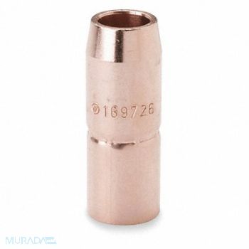 MILLER ELECTRIC MILLER Copper Conical MIG Weld Nozzle, 1Z759