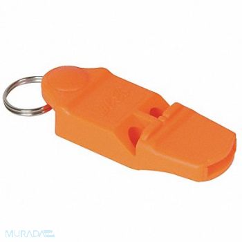 GRAINGER APPROVED Whistle Horn Blast Orange ABS Plastic, 1ZBY6