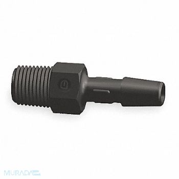 ELDON JAMES Adapter Nylon 1/2 In NPT 150 PSI PK10, 1ZJT6