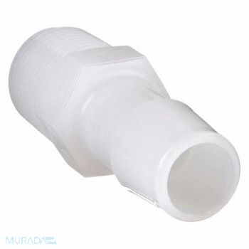 ELDON JAMES Adapter Thread To Barb PVDC 1/4 In PK5, 1ZJG4