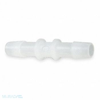 ELDON JAMES Straight Coupler 1/2 In Barbed PVC PK5, 1ZJH7