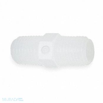 GRAINGER APPROVED Nipple Threaded Hex Poly 1/2 In NPT PK10, 1ZHY4