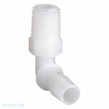 ELDON JAMES Elbow Thread To Barb Poly 1/8 In PK10, 1ZKA7