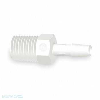 ELDON JAMES Adapter 1/2 x 1/2 In Polypropylene PK10, 1ZKH5